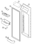 Diagram for 06 - Fresh Food Inner Door