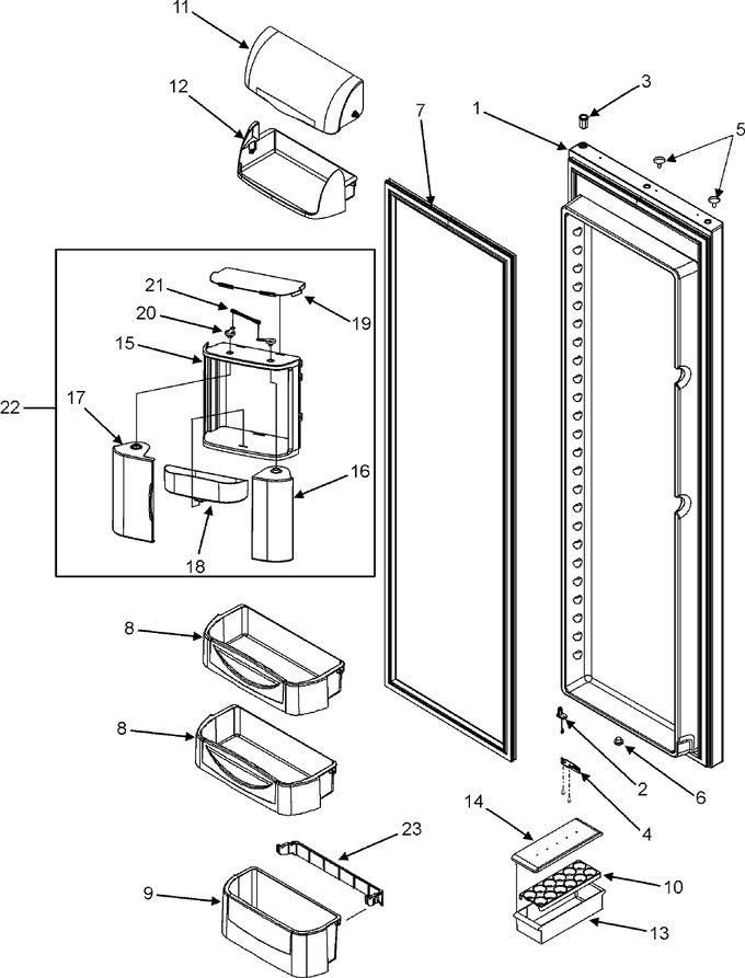 Diagram for GS2625GEKW