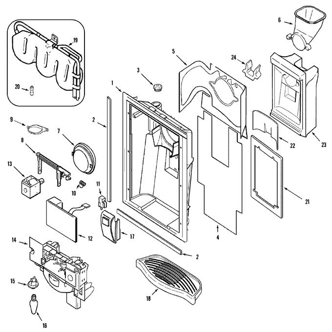 Diagram for MSD2436GRW