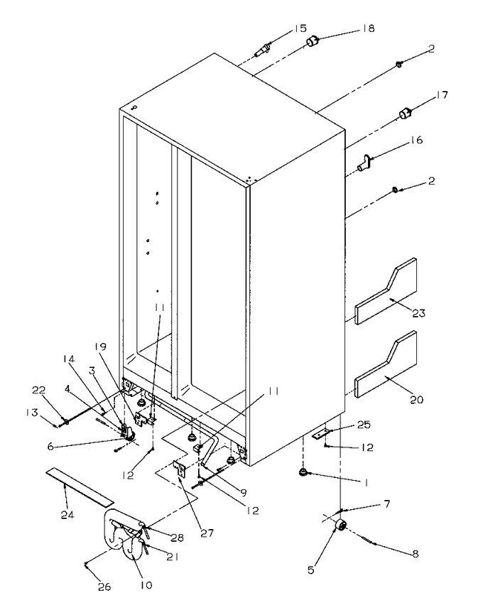 Diagram for GSDE3201SW (BOM: P1190901W W)