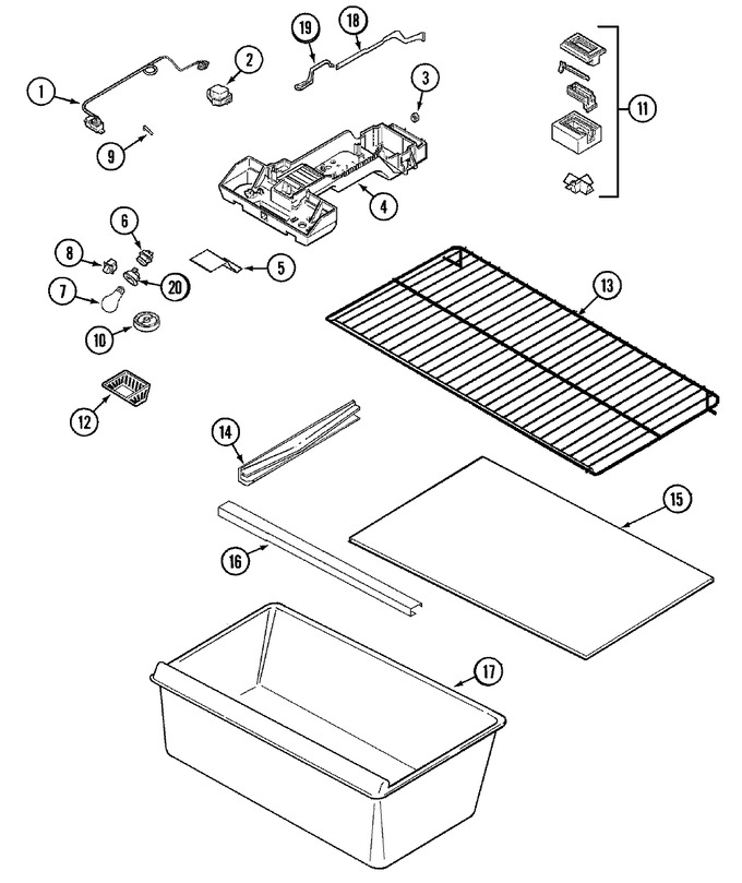 Diagram for GT1521FEDW