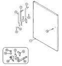 Diagram for 06 - Fresh Food Outer Door