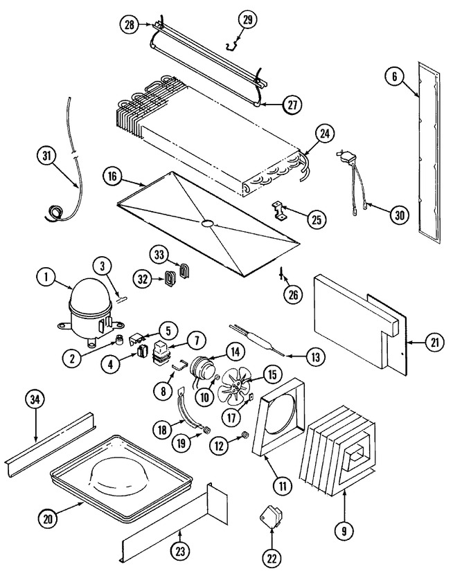 Diagram for GT21X93V (BOM: DF83A)