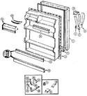 Diagram for 04 - Fresh Food Door