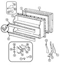 Diagram for 02 - Freezer Door