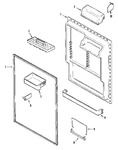 Diagram for 06 - Fresh Food Inner Door