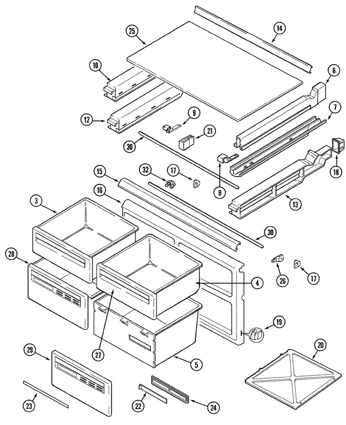 Diagram for GT21X93A (BOM: DF84A)