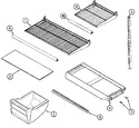 Diagram for 08 - Shelves & Accessories