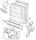 Diagram for 04 - Fresh Food Door