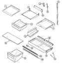 Diagram for 07 - Shelves & Accessories