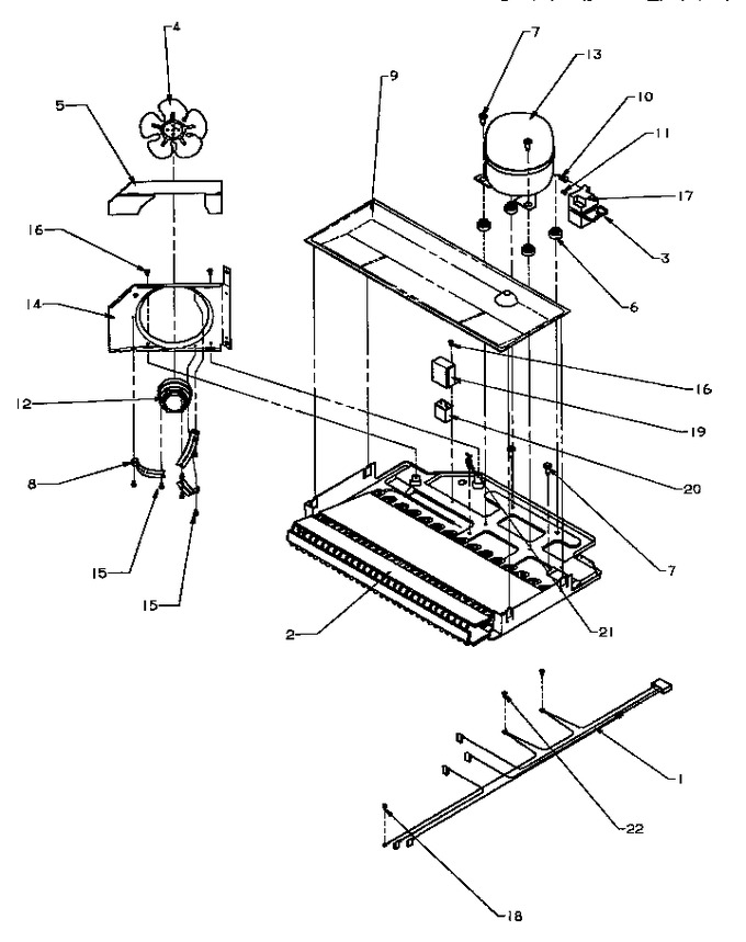 Diagram for GTG18AW (BOM: P1181714W W)