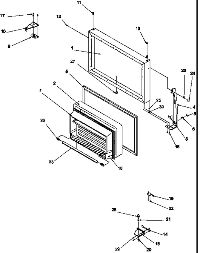 Diagram for GTG18B2W (BOM: P1192802W W)