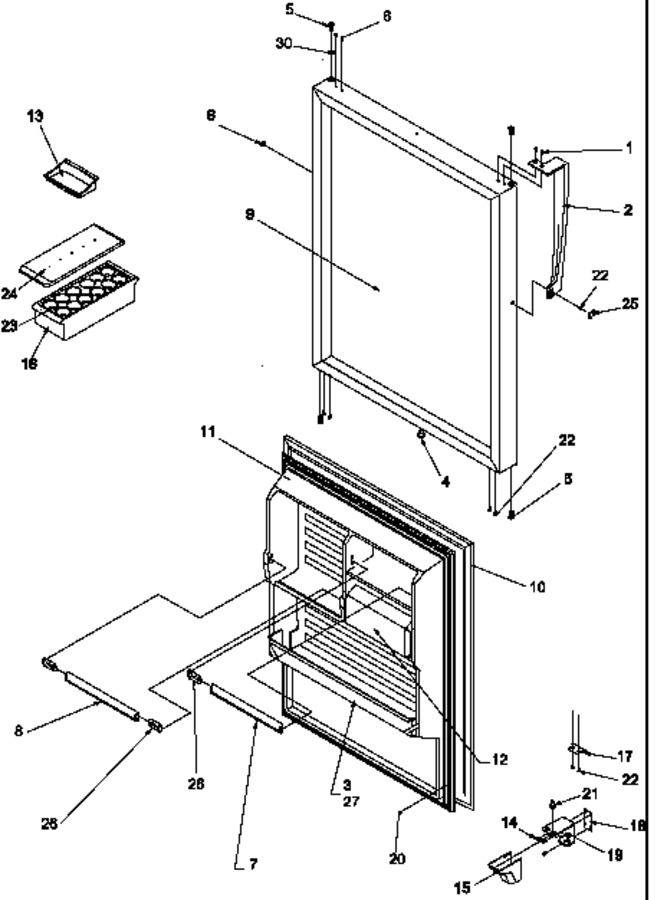 Diagram for GTG18B2W (BOM: P1192802W W)