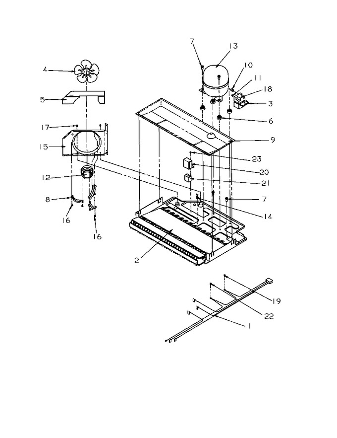 Diagram for GTG21B2L (BOM: P1193001W L)