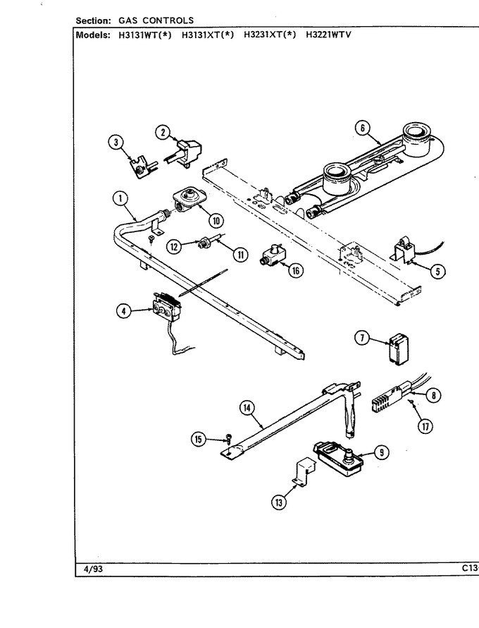Diagram for H3231XTA
