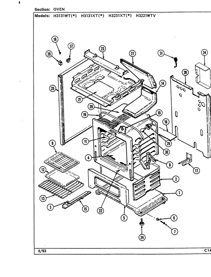 Diagram for H3231XTA