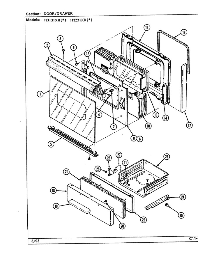 Diagram for H3131XRA