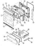 Diagram for 02 - Door/drawer (h3221wtv)