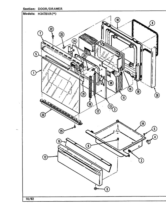 Diagram for H3478XRA