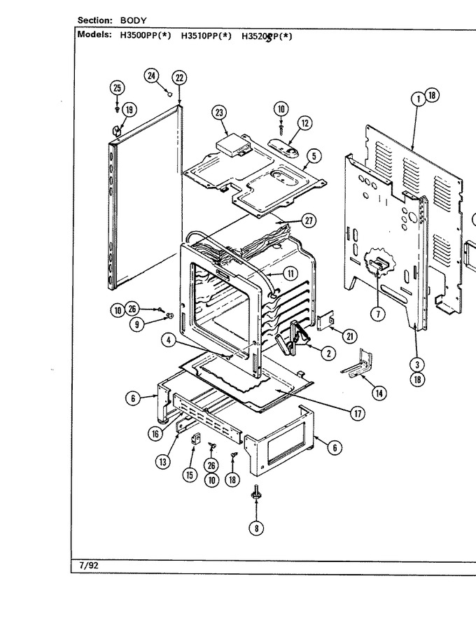 Diagram for H3520SPA