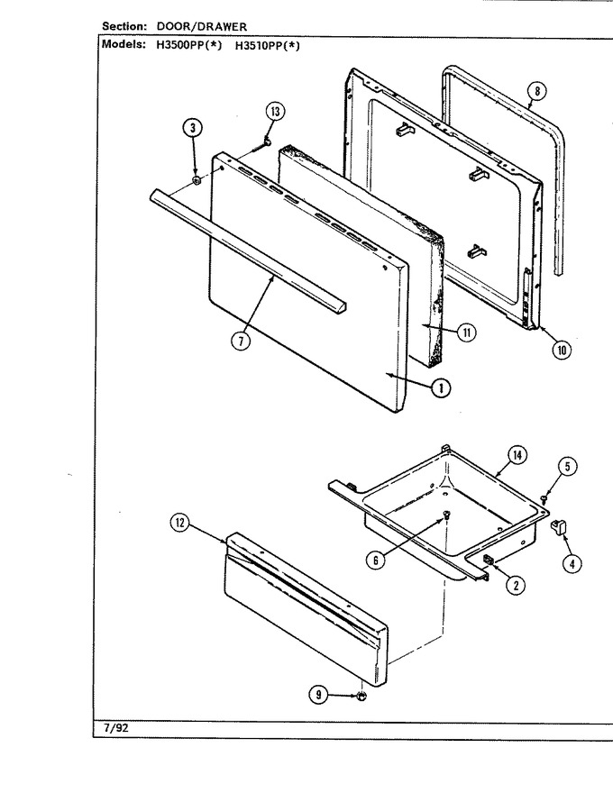 Diagram for H3510PPW