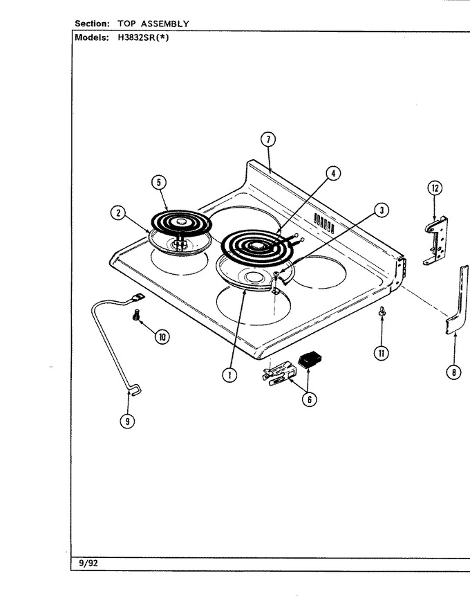 Diagram for H3832SRA