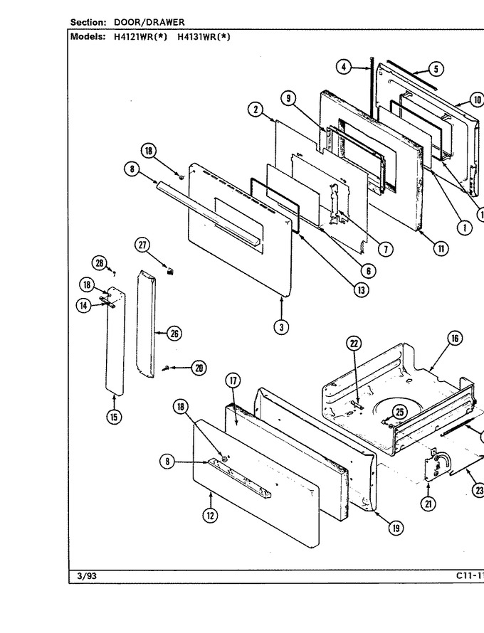Diagram for H4121WRA