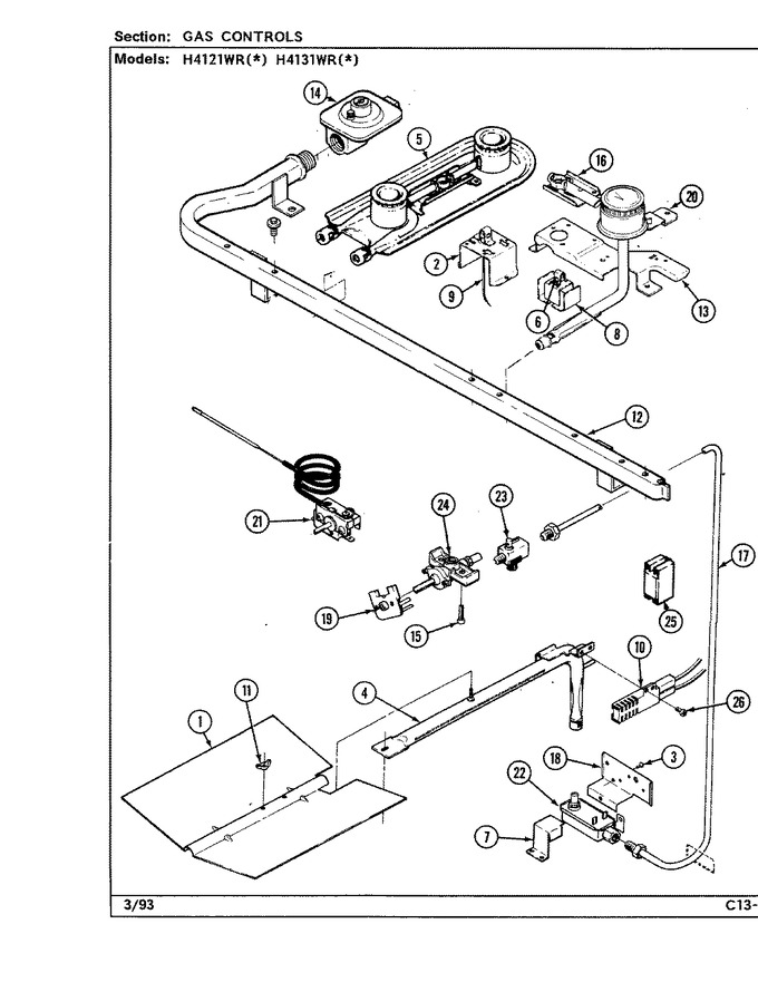 Diagram for H4131WRW