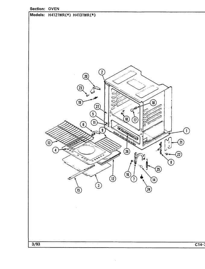 Diagram for H4131WRW