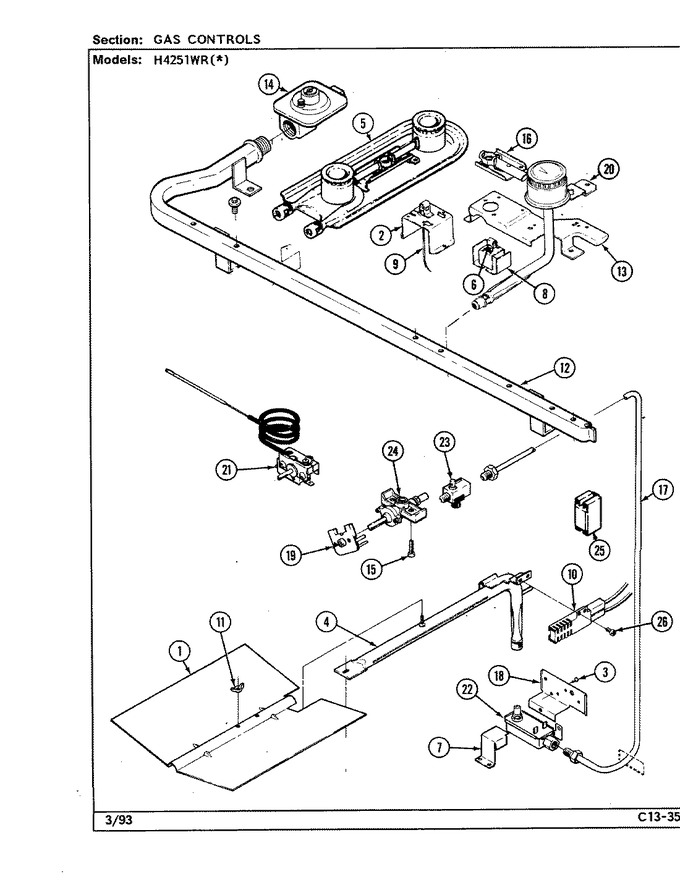 Diagram for H4251WRA