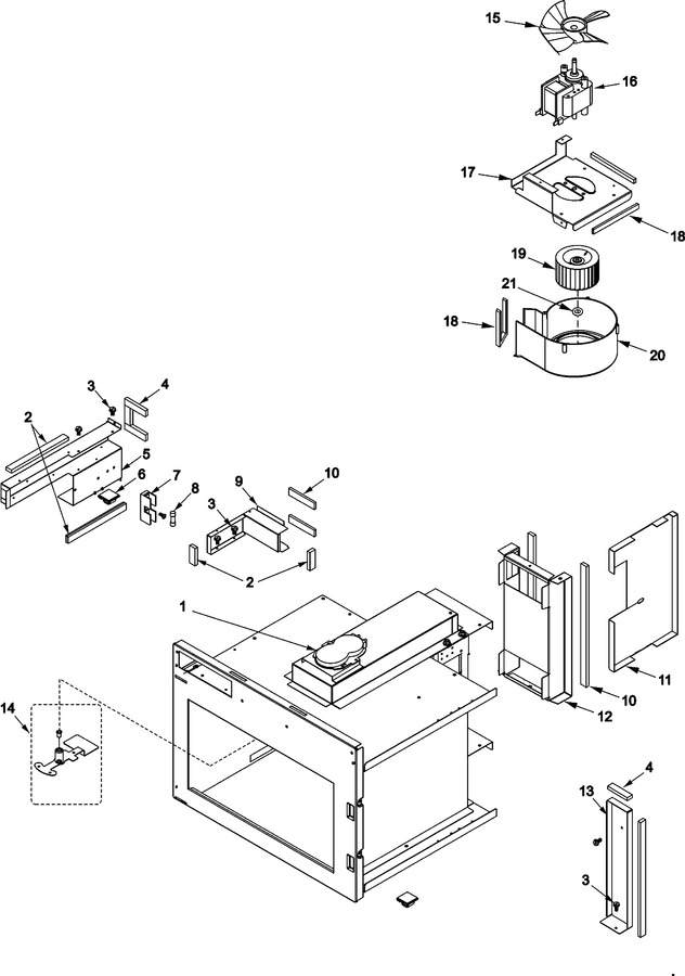 Diagram for HDC10 (BOM P1330501M)
