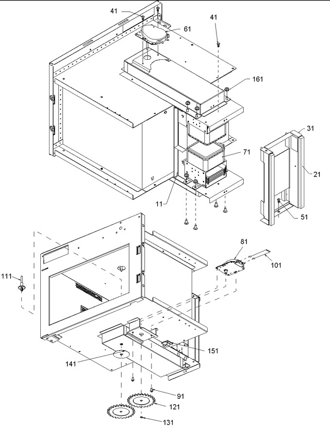 Diagram for HDC10 (BOM: P1323008M)