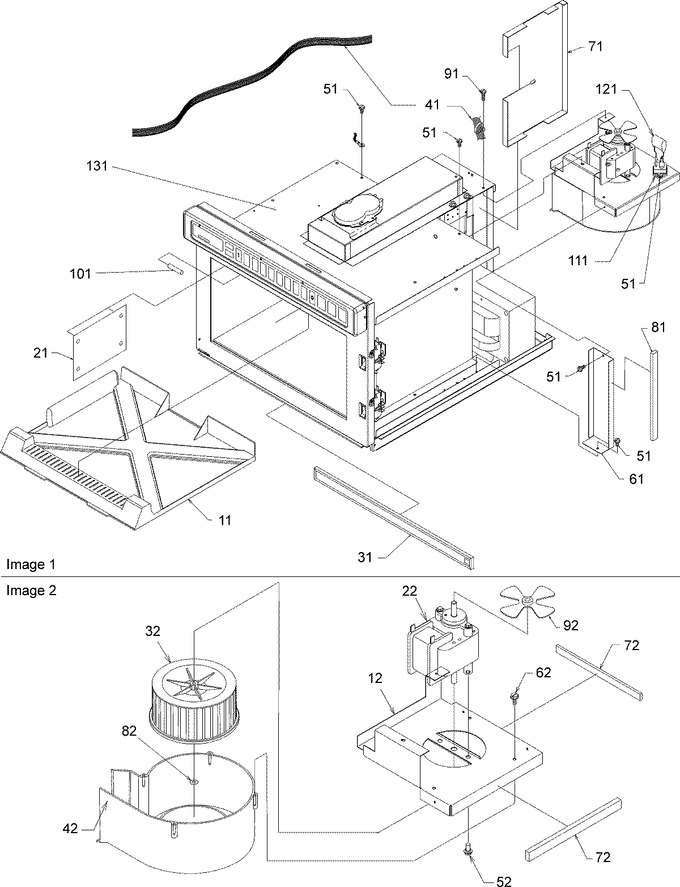 Diagram for HDC18SD (BOM: P1323004M)