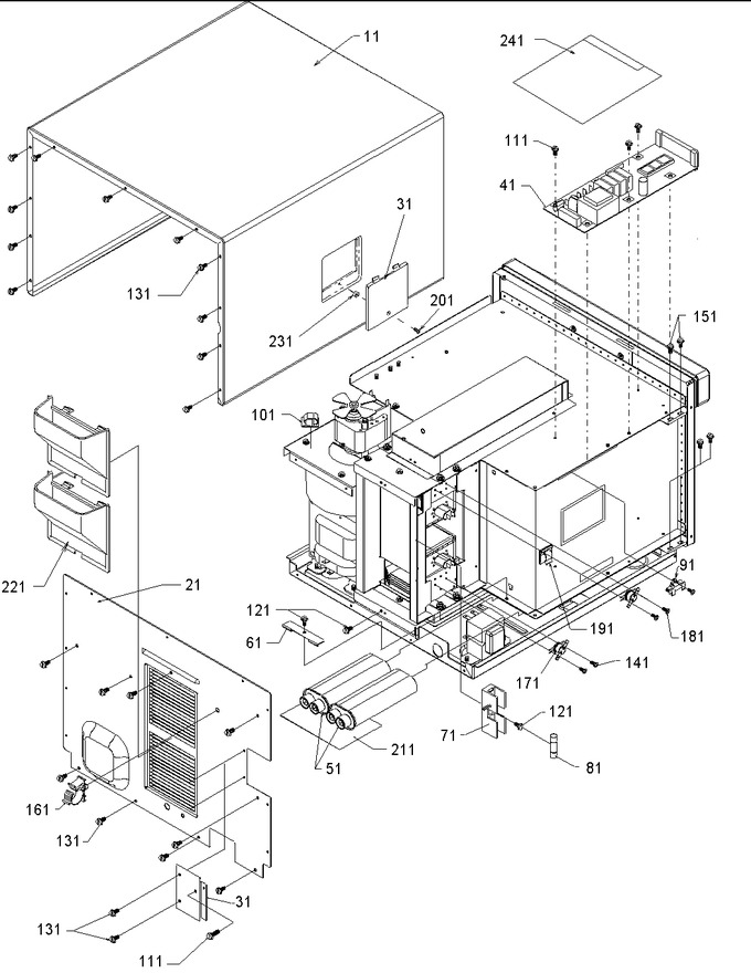 Diagram for HDC12A (BOM: P1323012M)
