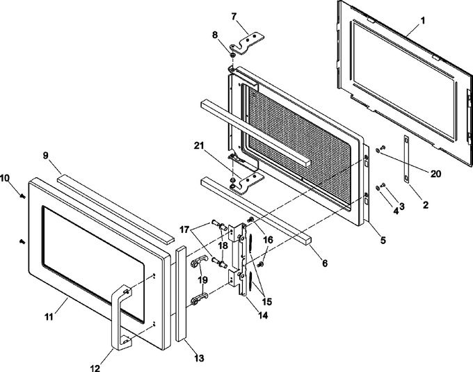 Diagram for HDC21RB (BOM: P1323019M)