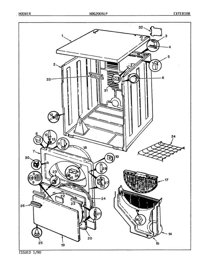 Diagram for HDG2005LP