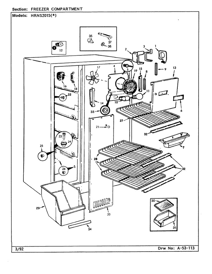 Diagram for HRNS2015A (BOM: BP03D)