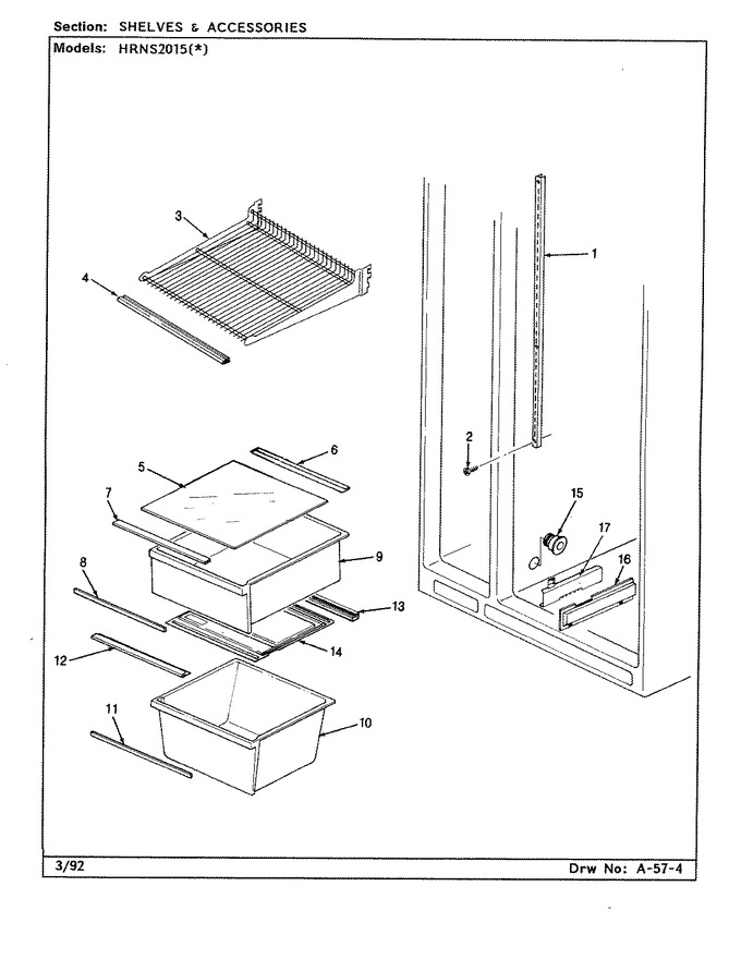 Diagram for HRNS2015A (BOM: BP03D)