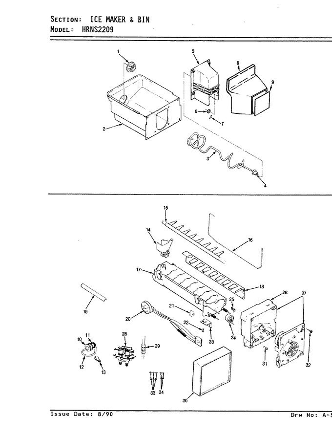 Diagram for HRNS2209 (BOM: AP31A)