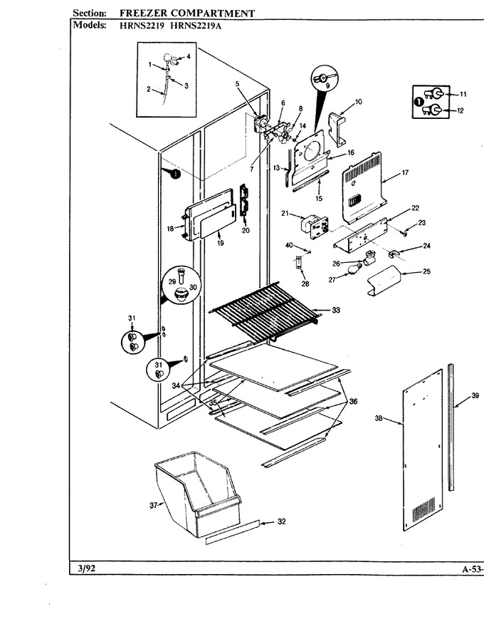 Diagram for HRNS2219A (BOM: BP32A)