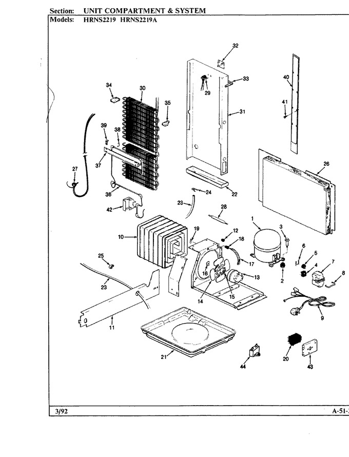Diagram for HRNS2219A (BOM: BP32A)
