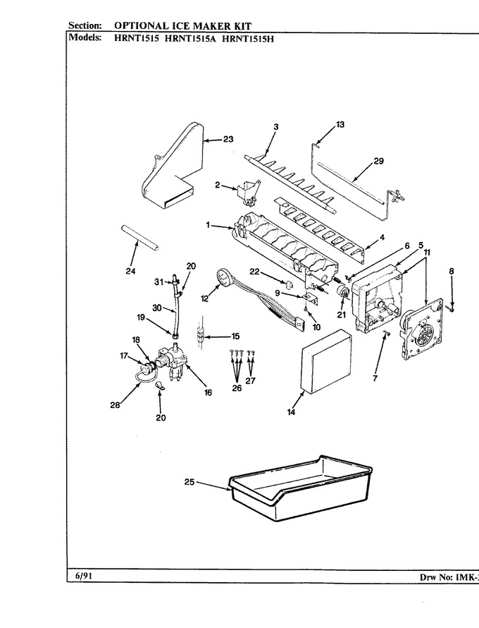 Diagram for HRNT1515H (BOM: BF11A)