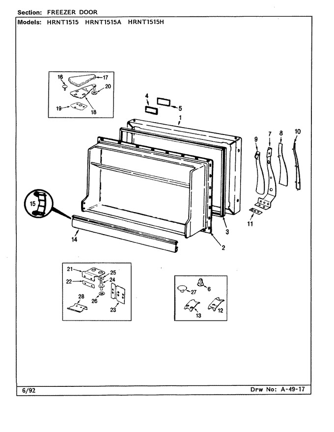 Diagram for HRNT1515A (BOM: BF10E)