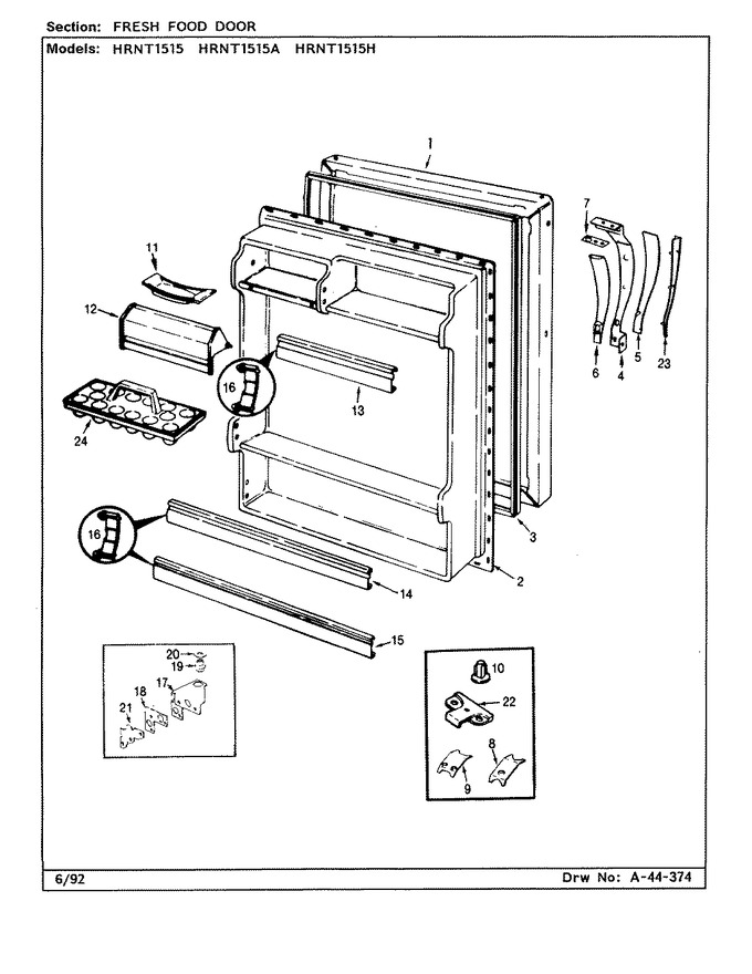 Diagram for HRNT1515A (BOM: BF10E)