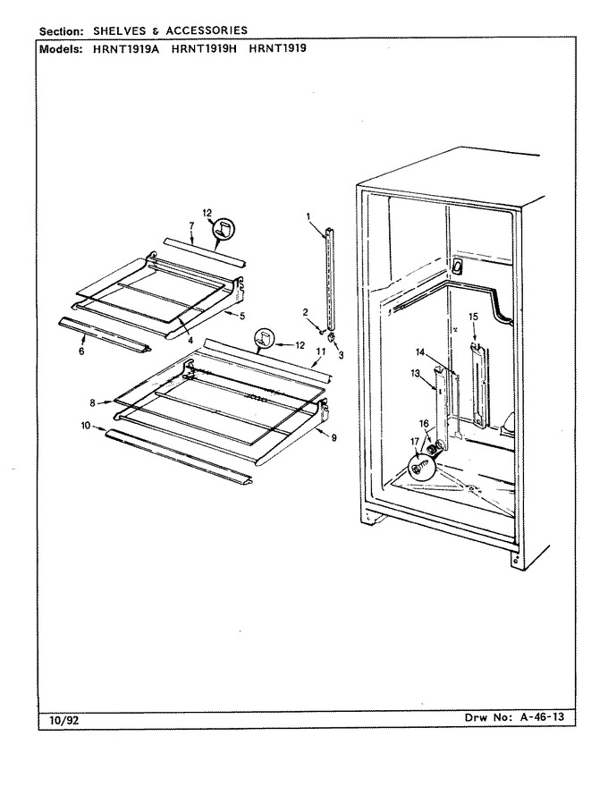 Diagram for HRNT1919 (BOM: CL54A)