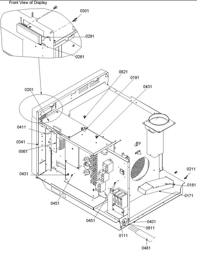 Diagram for HSL3050 (BOM: P1305205M)
