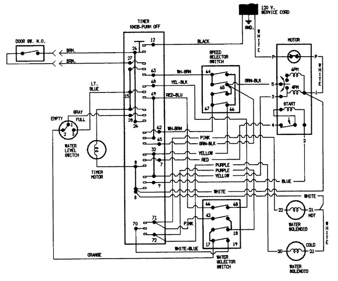 Diagram for HWA2000AW