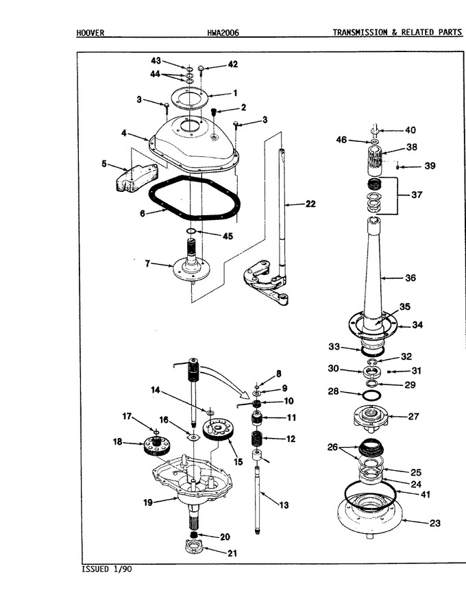 Diagram for HWA2006W