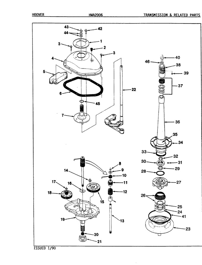 Diagram for HWA2006W