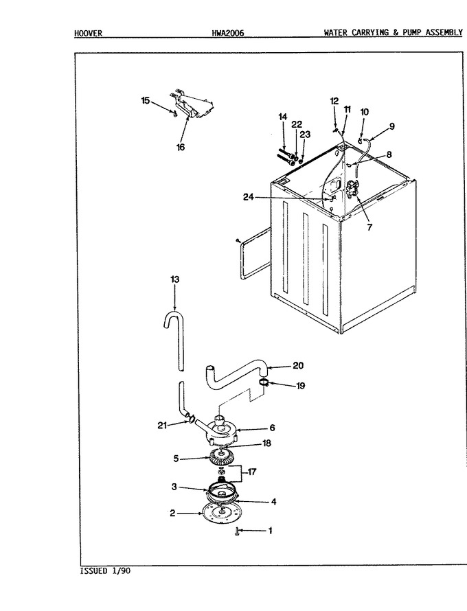 Diagram for HWA2006W